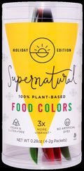 Plant-Based Holiday Food Coloring (4 Packets)