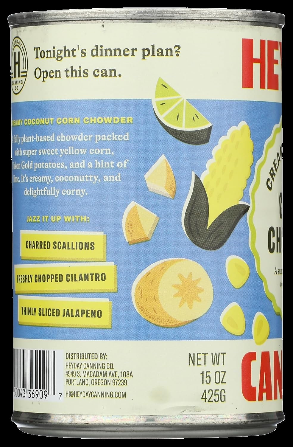 Creamy Coconut Corn Chowder