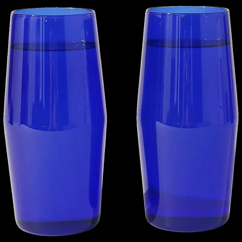 Century Glass Set Of Two (Cobalt)
