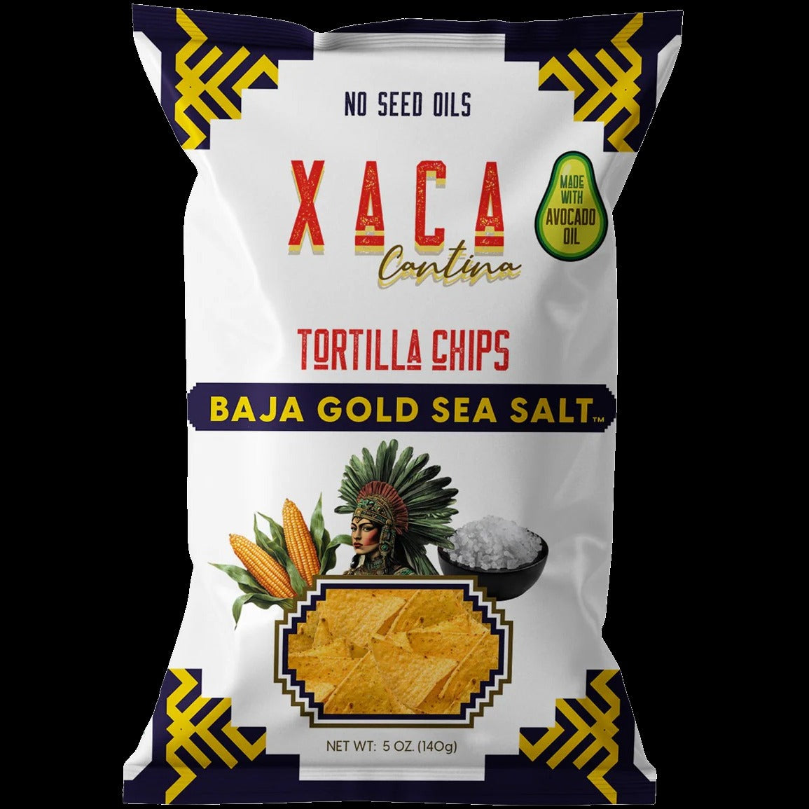 Organic Tortilla Chips - Baja Gold Sea Salt
