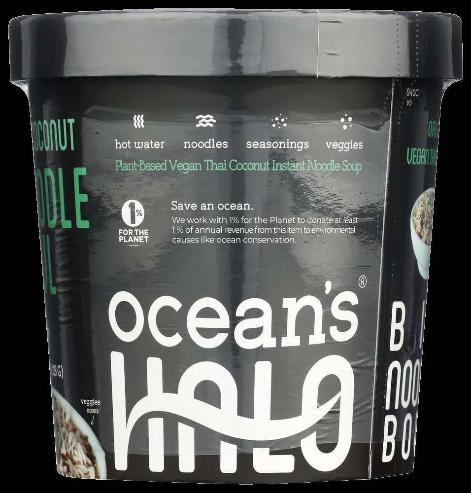 Organic Vegan Thai Coconut Big Noodle Bowl (3CT)