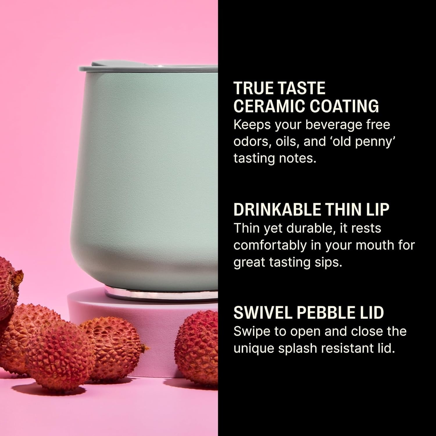 12oz Ruby Tumbler - Mint Chip