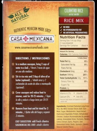Cilantro Rice Mix