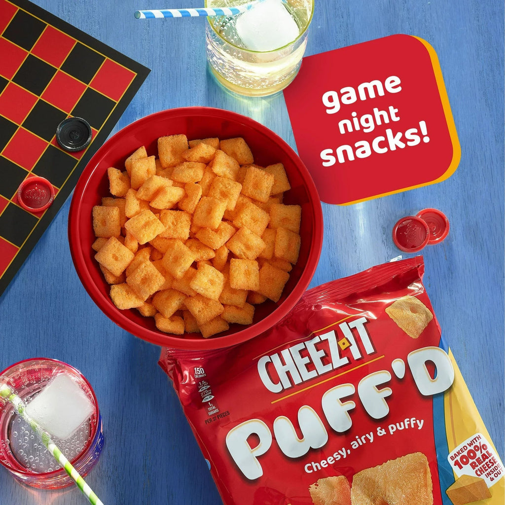 Puff'd Double Cheese Crackers