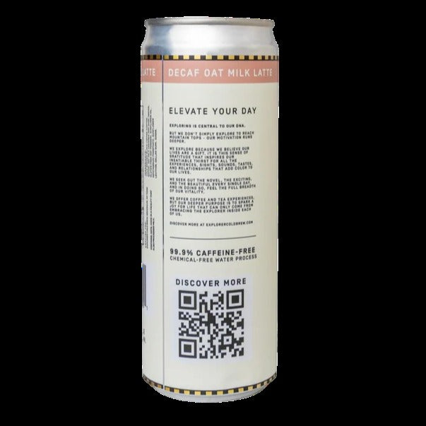 Oat Milk Cold Brew Latte - Decaf