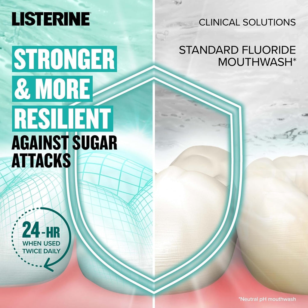 Clinical Solutions Teeth Strength Alpine Mint Mouthwash
