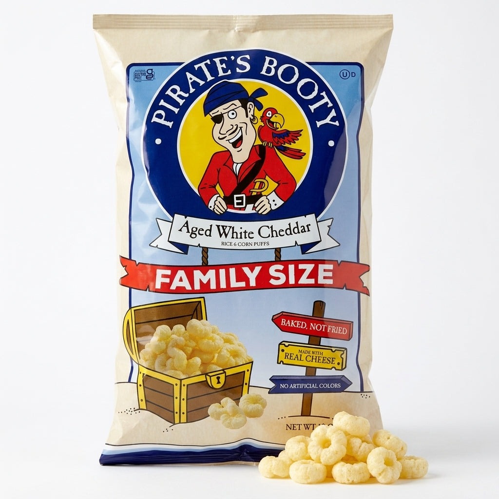 Aged White Cheddar Rice And Corn Puffs
