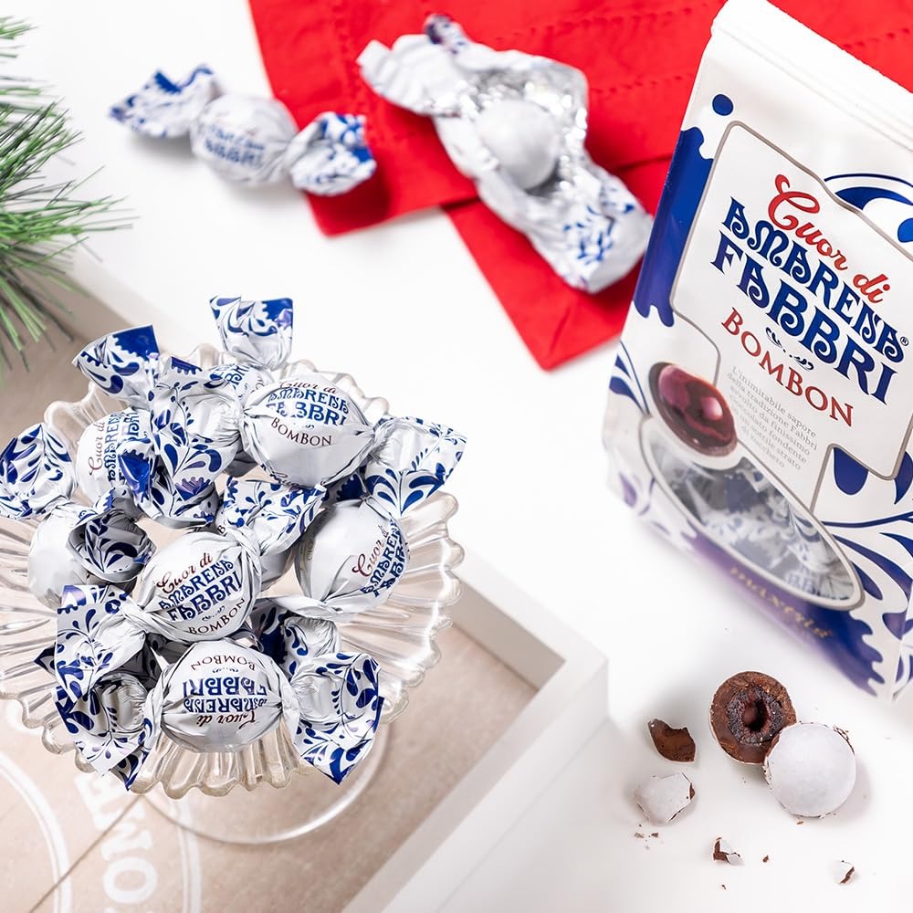 Chocolate Covered Cherry Bombons