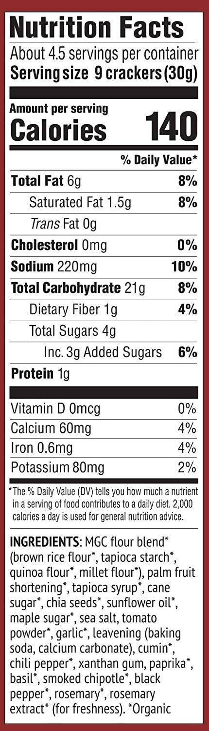 Chipotle Thin Crackers