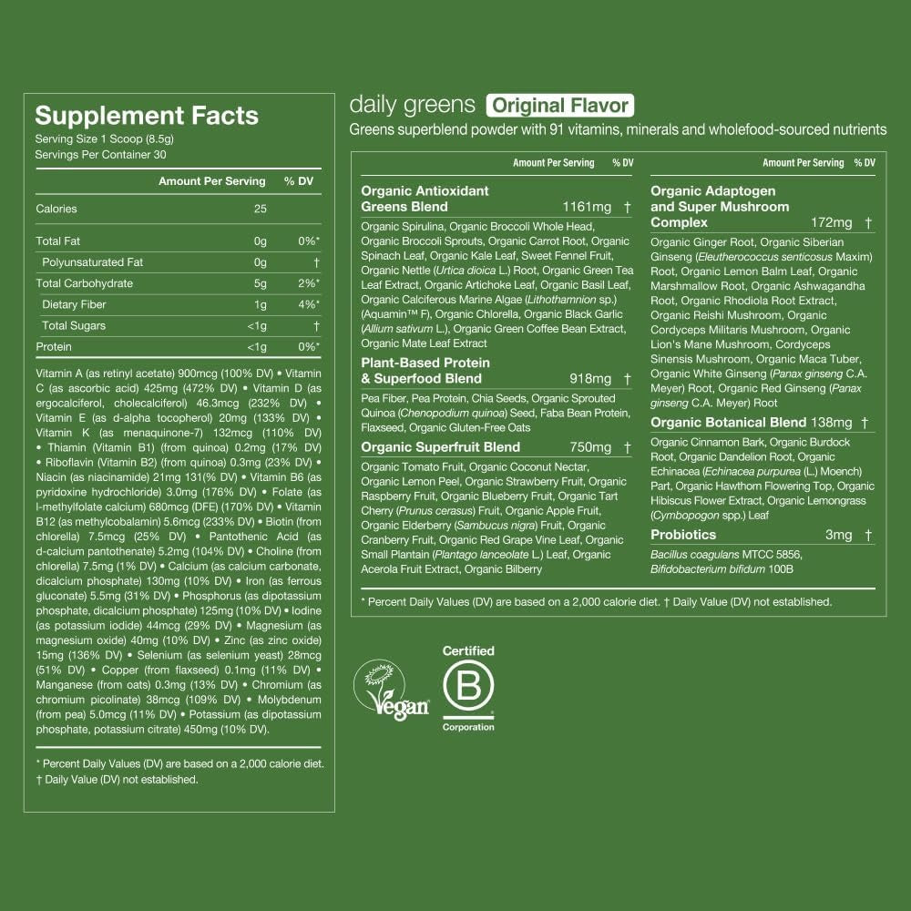 Daily Greens Powder