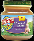 Stage 2 Apples & Plums Organic Baby Food