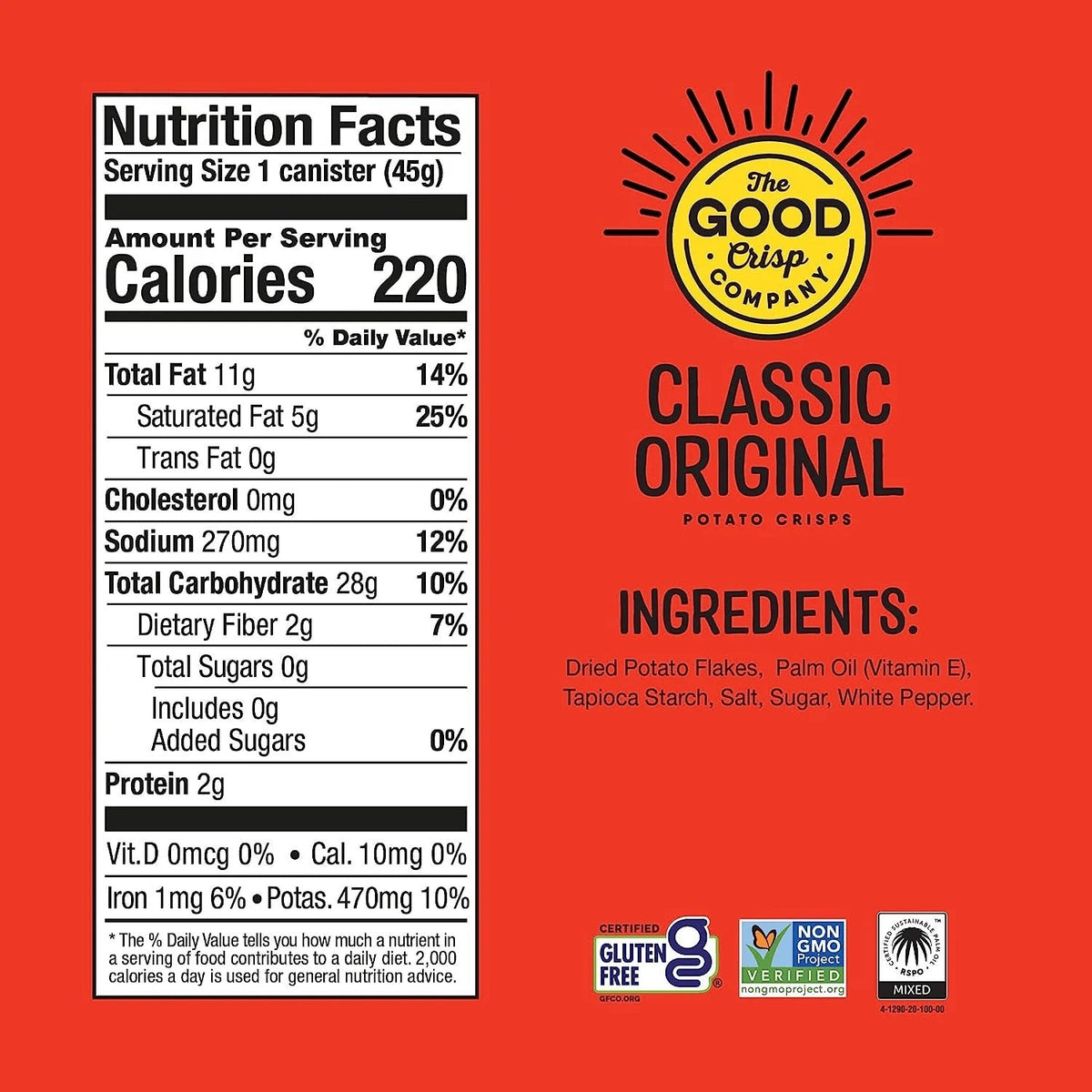 Original Potato Crisps (12 CT)