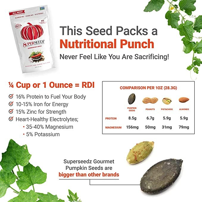 Somewhat Spicy Pumpkin Seeds