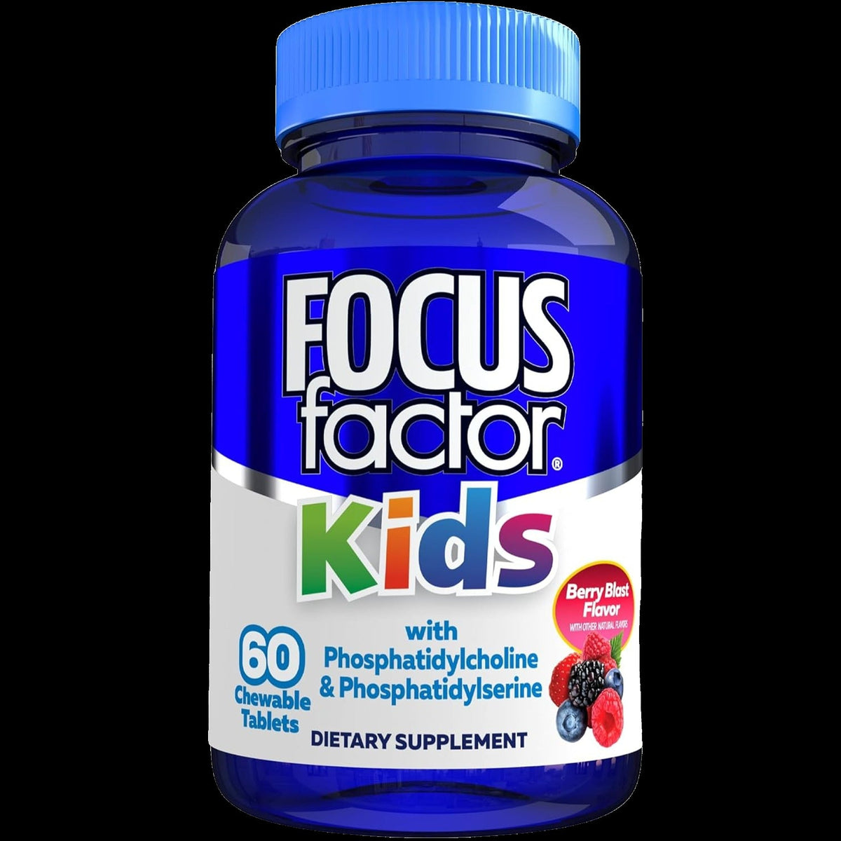 Brain Health Chewable Vitamins For Kids - Berry Blast (60 CT)