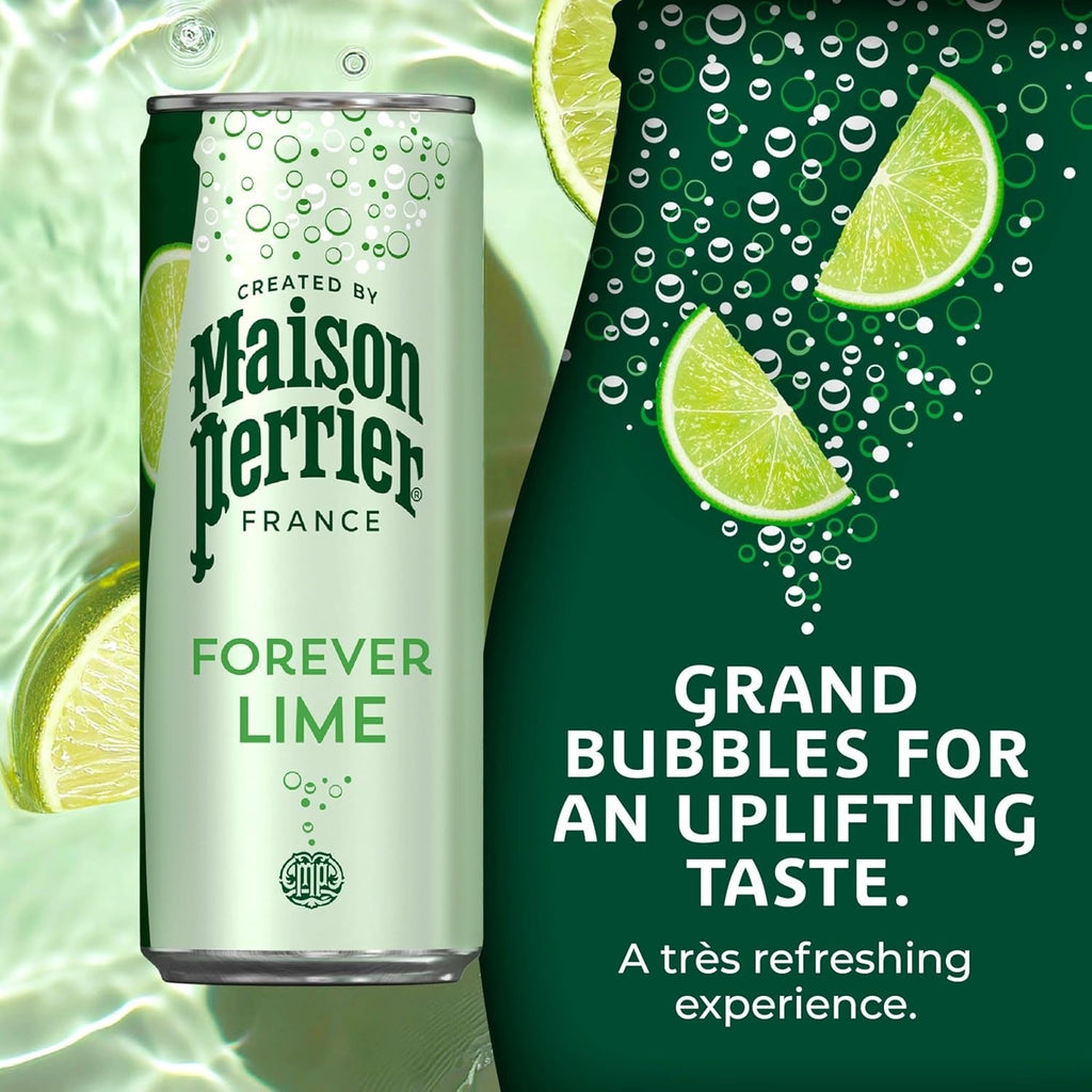 Lime Sparkling Water (8 Pack)