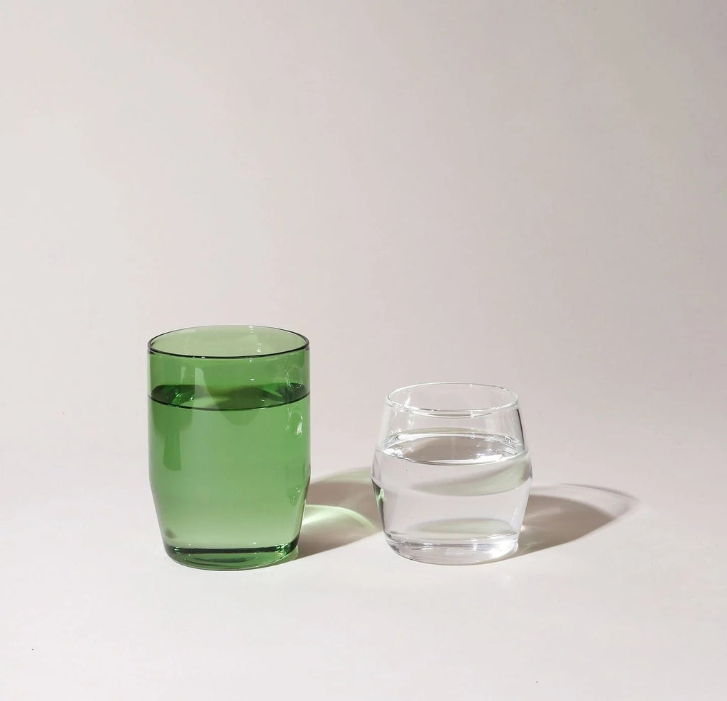 Century Glass Set Of Two (Verde)