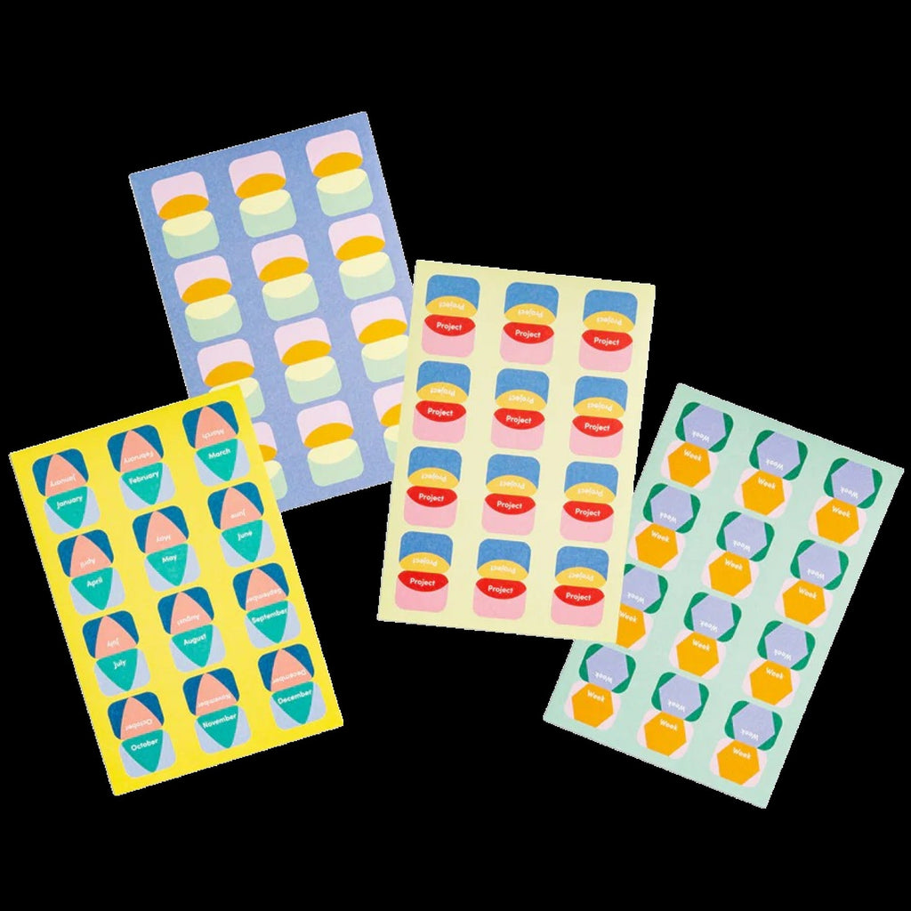 Vibrant Sticker Tabs V.2