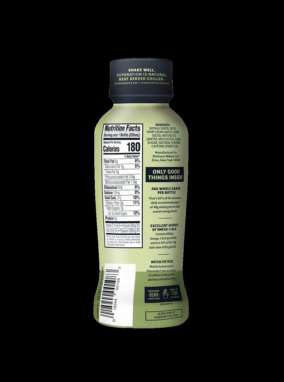 Matcha Oat Latte (12 Pack)
