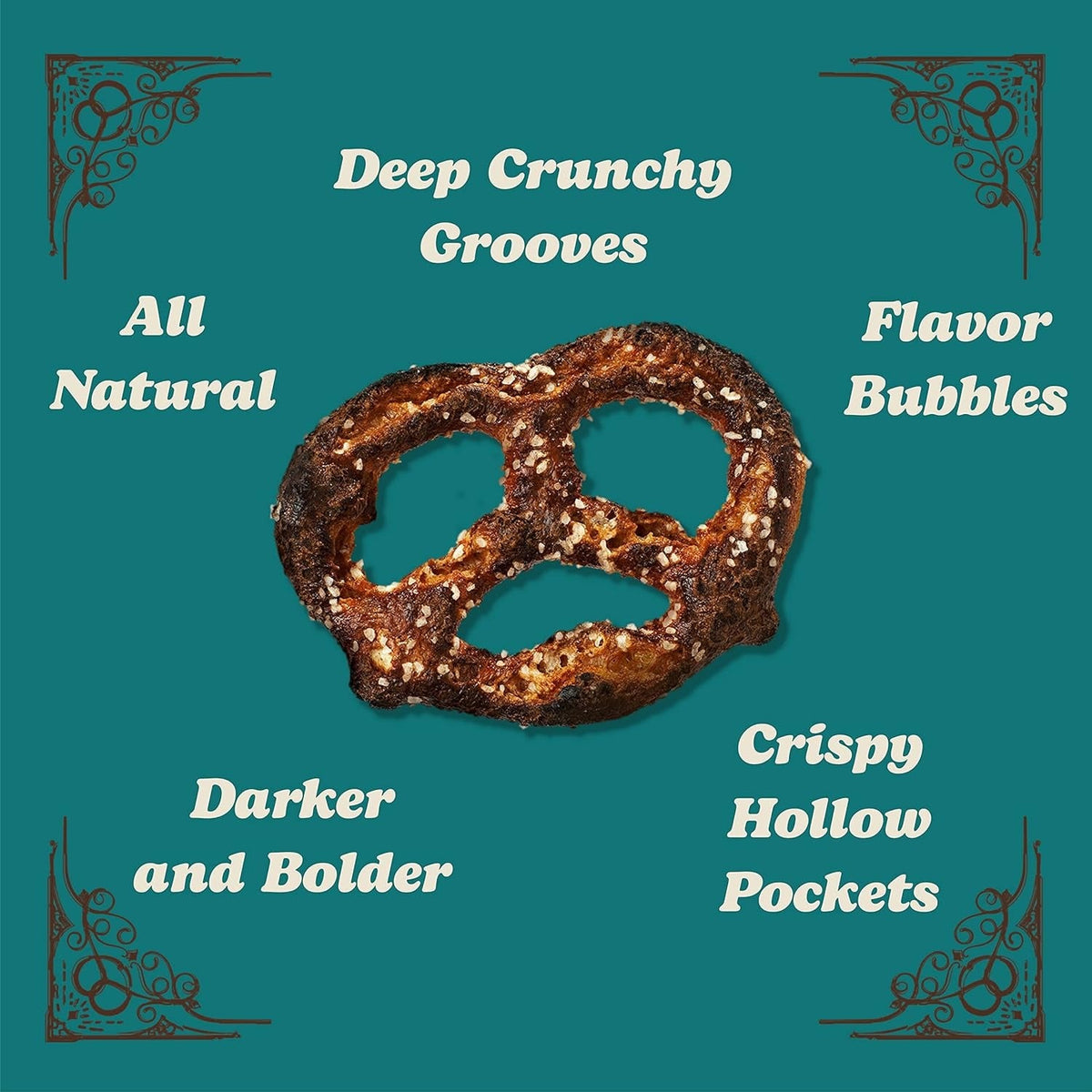 Extra Dark Splits Pretzels
