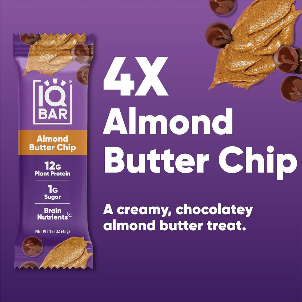Almond Butter Chip Bars (4 Pack)