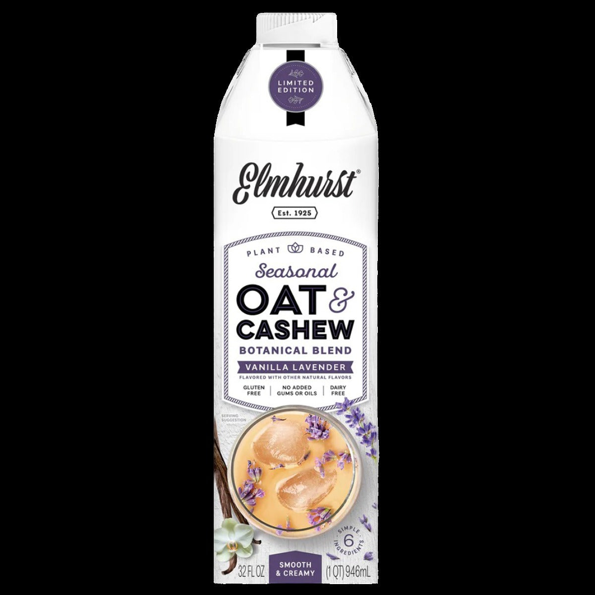 Elmhurst Cashew Lavender Oat Nog