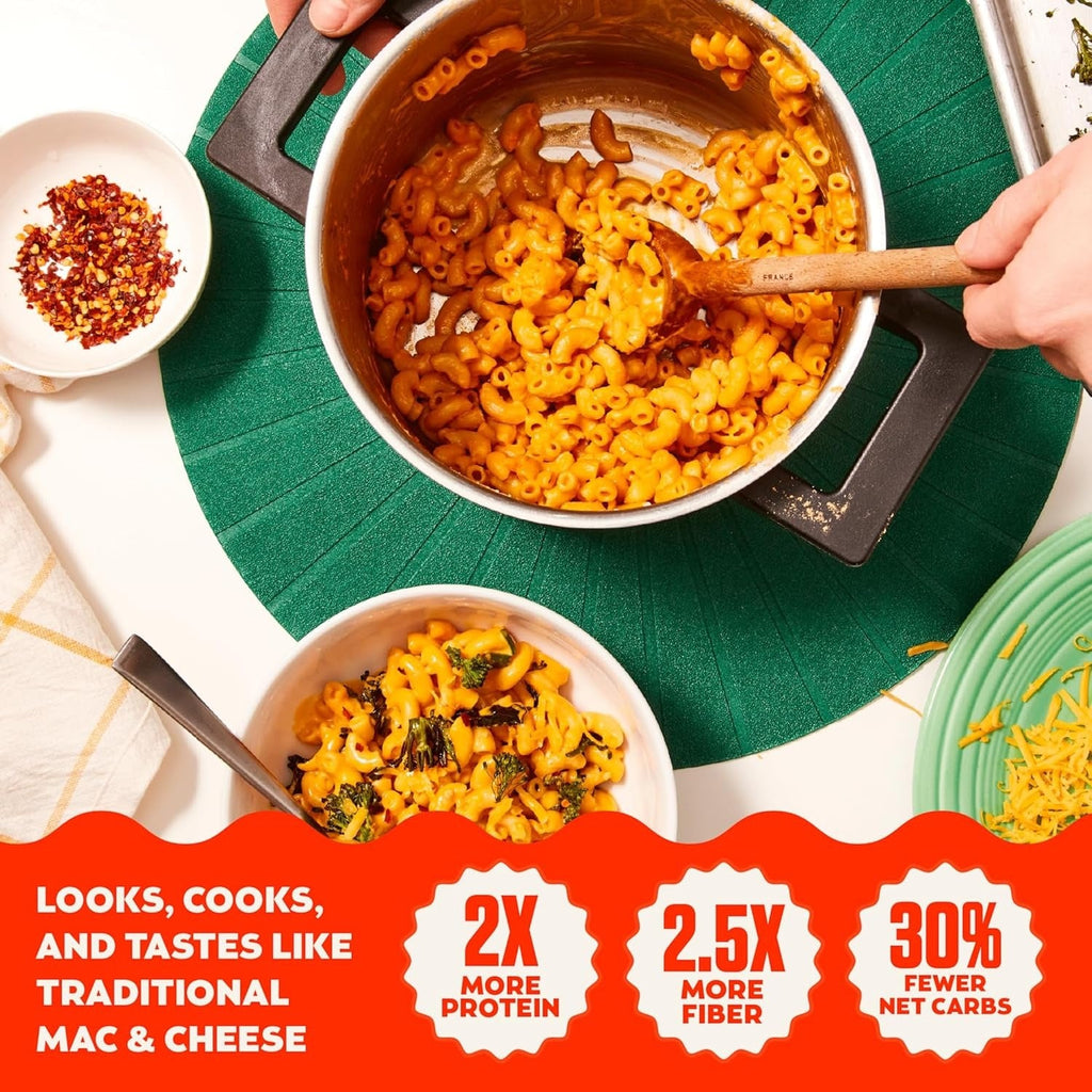 Gluten Free Chickpea Elbows & Classic Cheddar Macaroni & Cheese