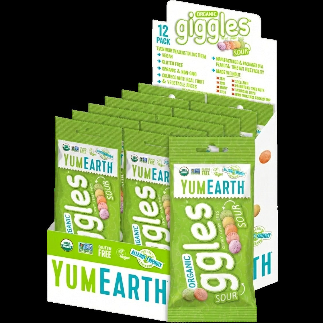 Sour Giggles Candy (12 Pack)