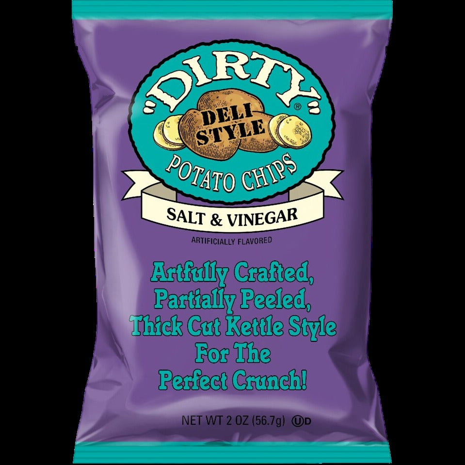 Salt And Vinegar Potato Chips (Snack Bag)