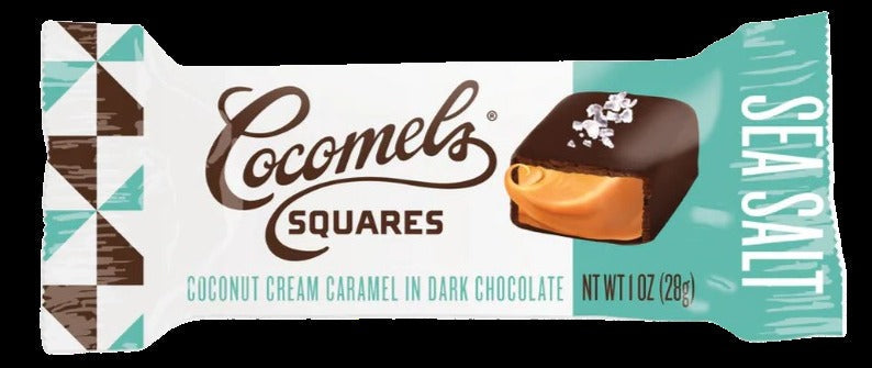 Sea Salt Chocolate Squares (15 Pack Case)