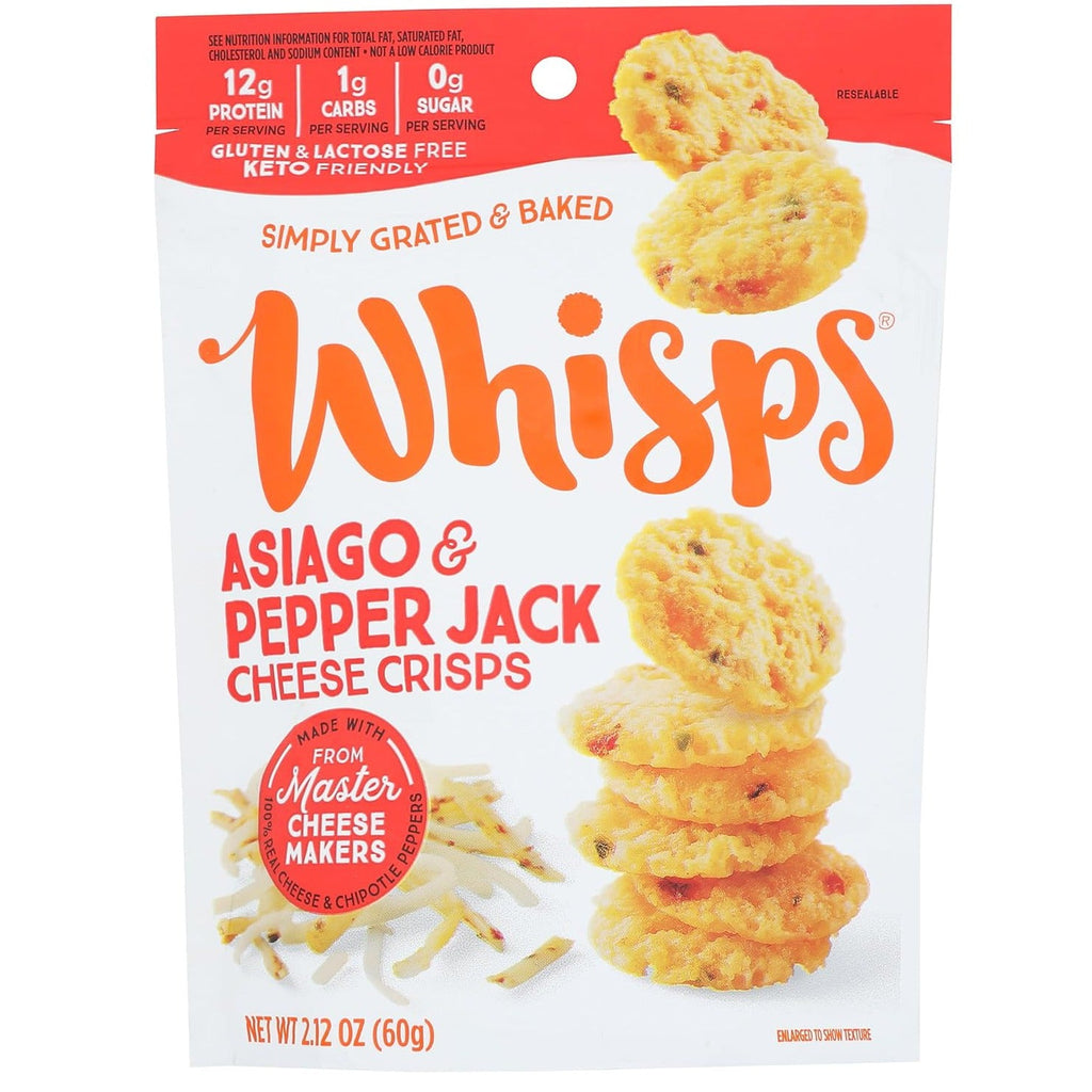 Pepperjack Asiago Cheese Crackers