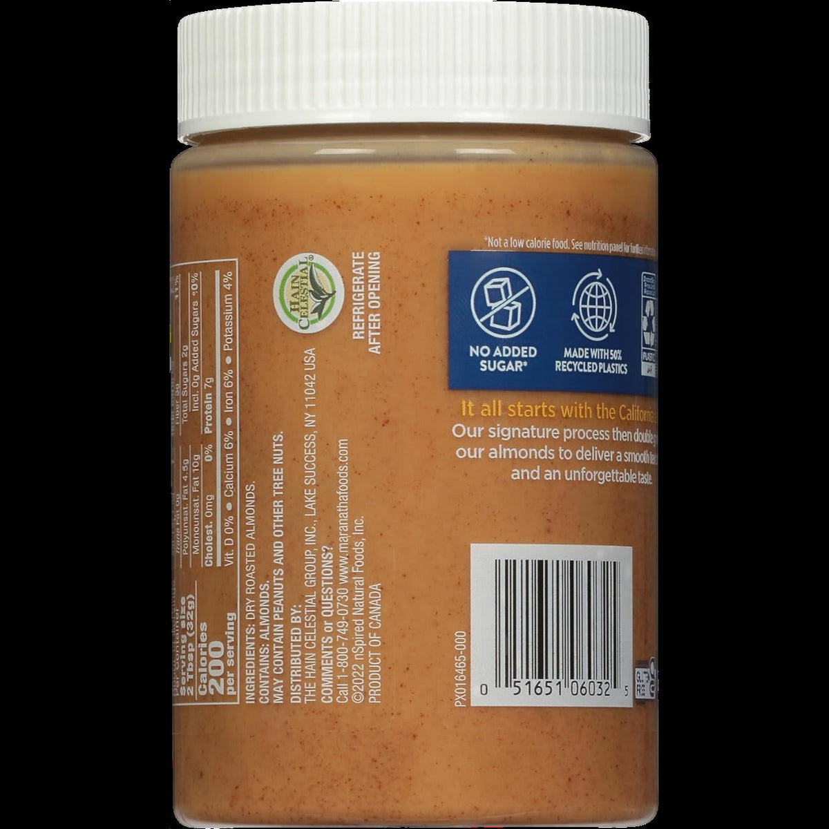 Natural Creamy Roasted Almond Butter