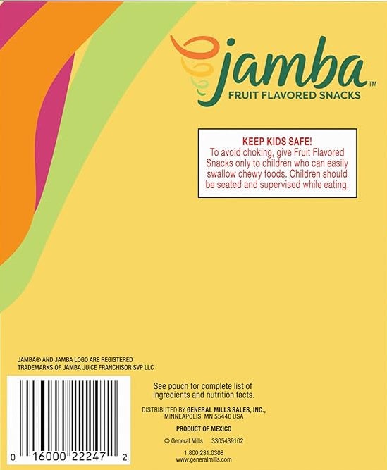 Fruit Snacks Mango A Go Go King Size (12 Pack)