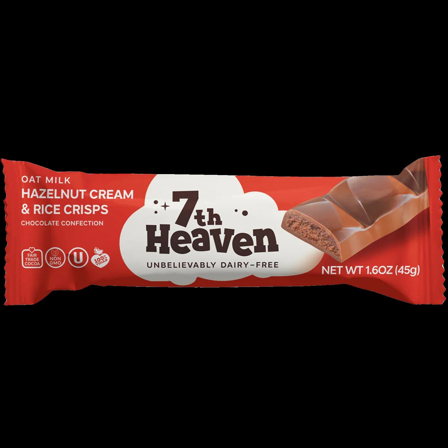 Oat Milk Hazelnut Rice Crisp Bar