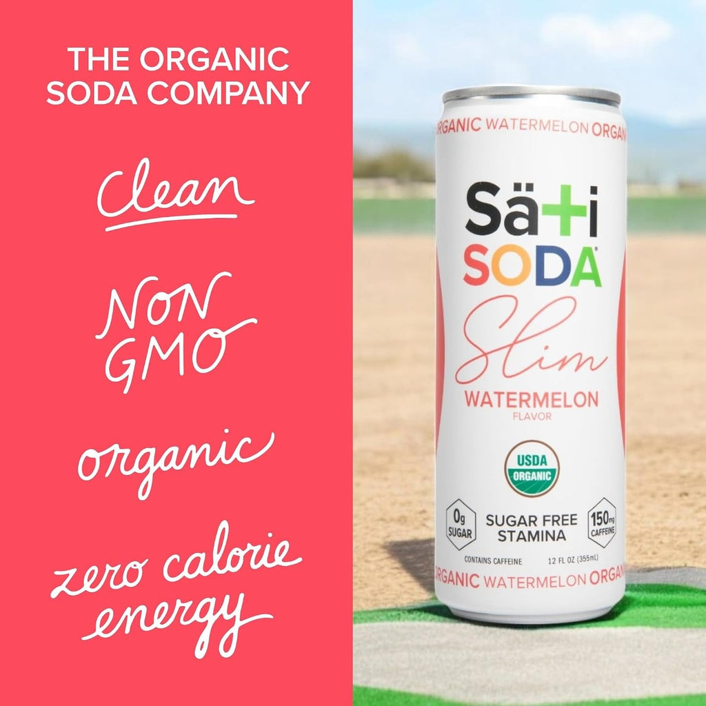 Organic Watermelon Soda (12 Pack)