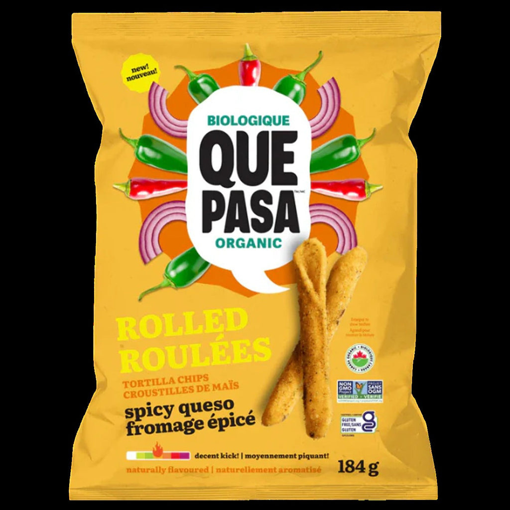 Organic Spicy Queso Rolled Tortilla Chips