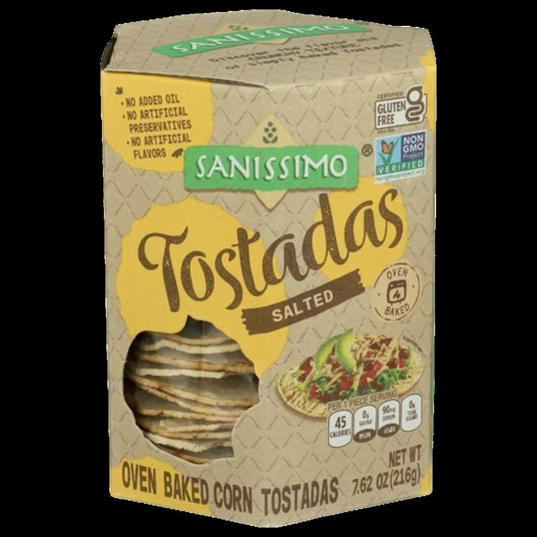 Oven Baked Corn Tostadas