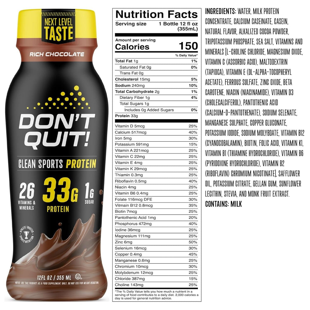 Chocolate Protein RTD