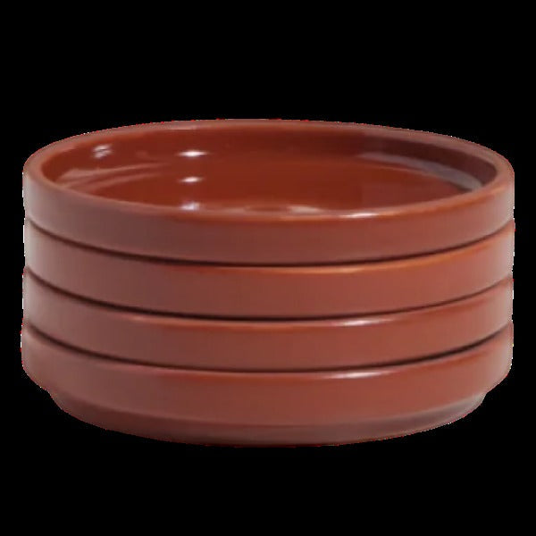 Tiny Plates (4 CT) - Terracotta