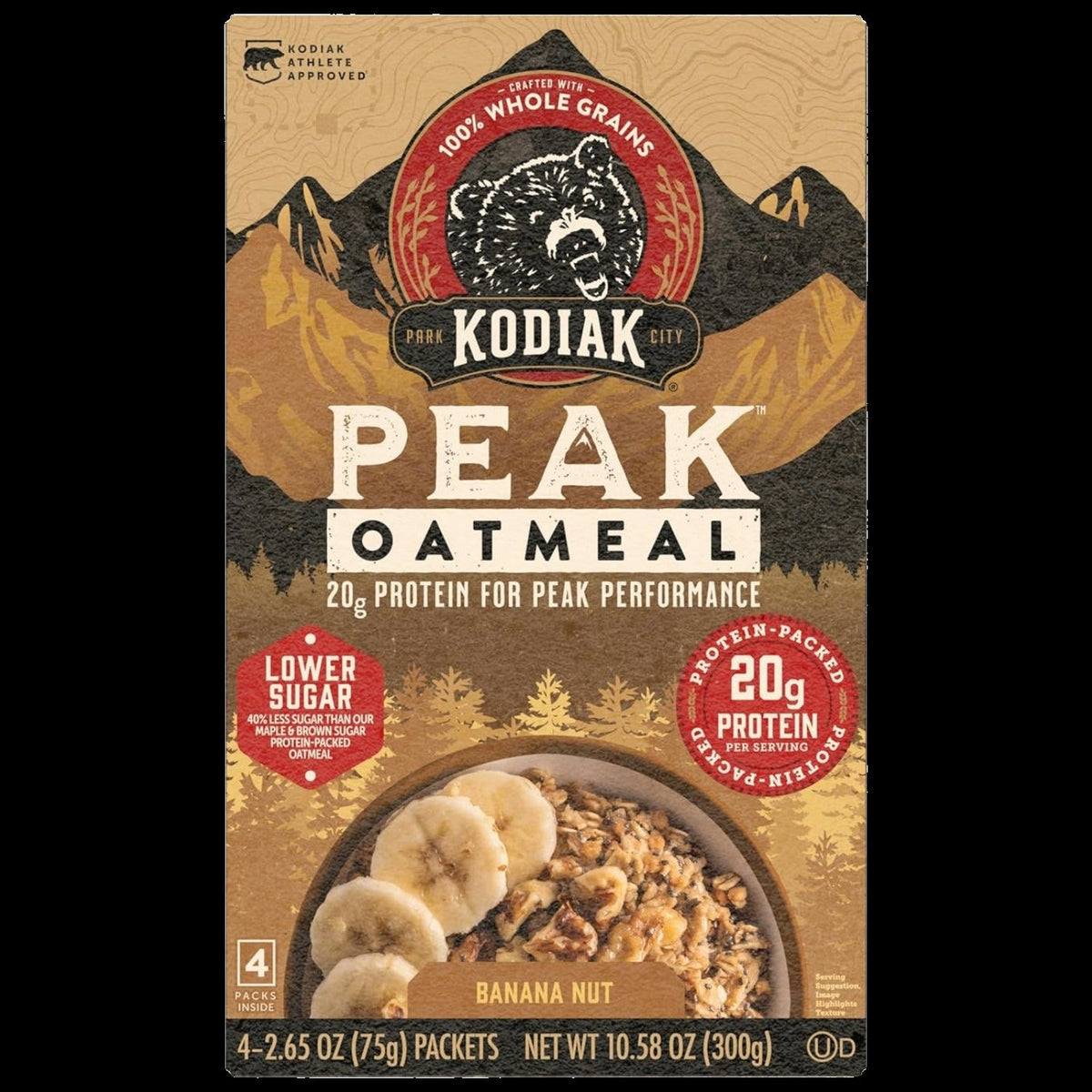 Banana Nut Oatmeal Packets (4 CT)