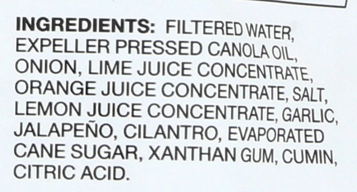 Three Citrus Garlic Marinade