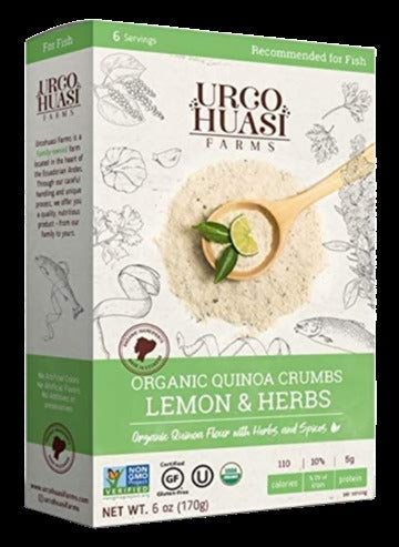 Lemon Herb Quinoa Crumbs
