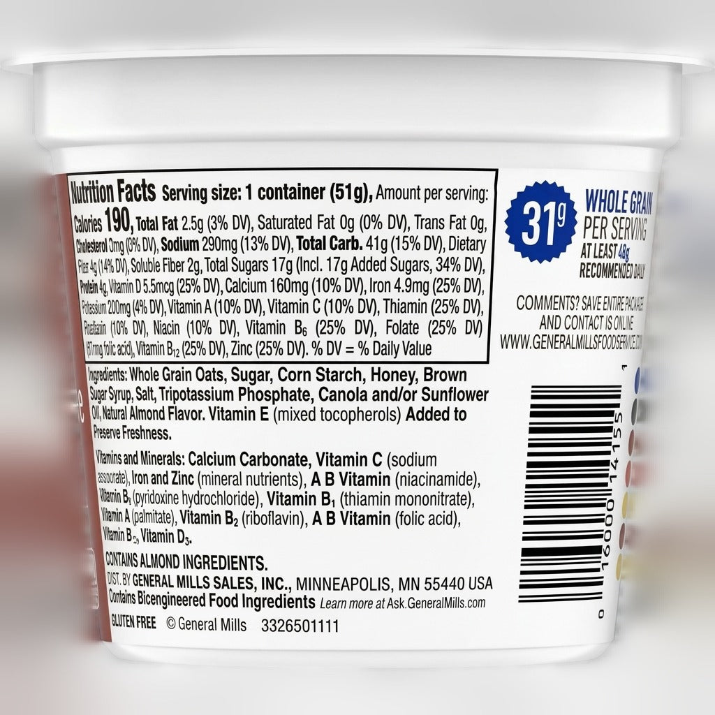 Honey Nut Cereal Single Serve Cup (10 Pack)