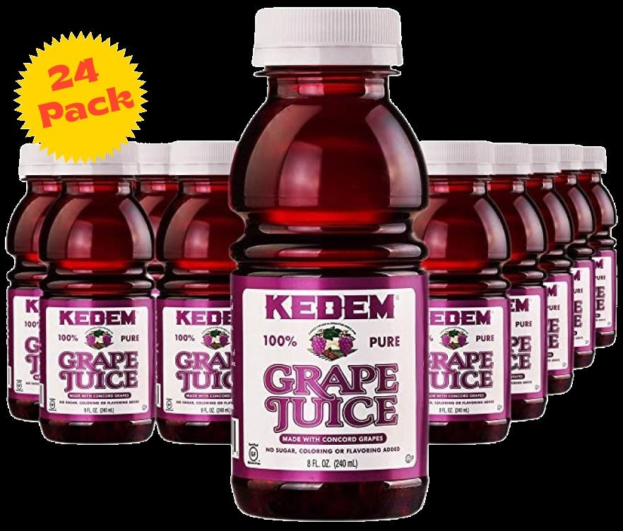 100% Concord Grape Juice (24 Pack)