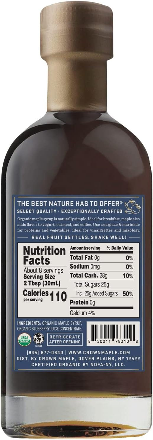 Organic Blueberry Maple Syrup