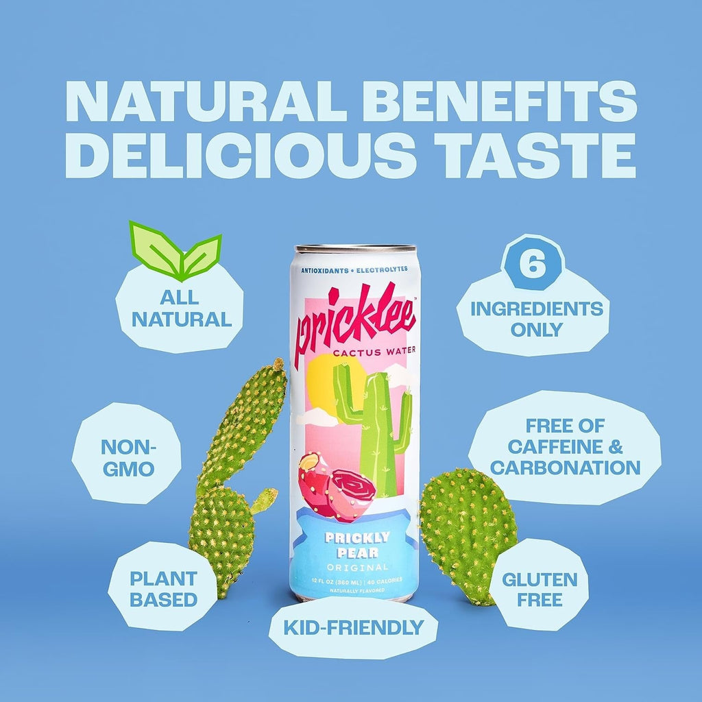 Original Prickly Pear Cactus Water (12 Pack)