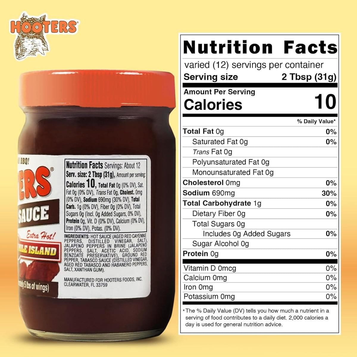 3 Mile Island Extra Hot Wing Sauce