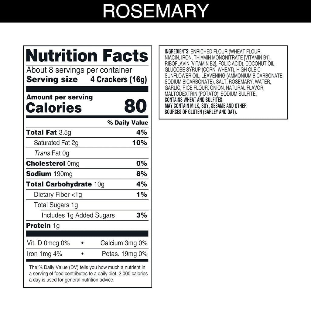 Rosemary Crackers