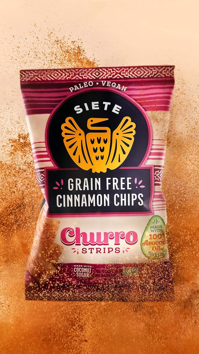 Churro Strips Tortilla Chip (Snack Bag)