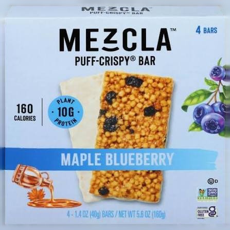 Maple Blueberry Bars (4 CT)