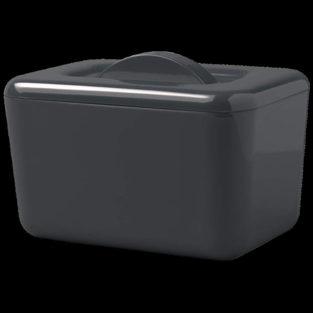 Double Walled Insulated Butter Dish - Dark Gray